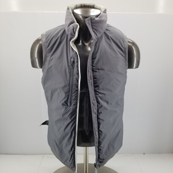 Women's The North Face TNF White Nuptse 550 Down White Puffer Vest Jacket Sz M - Picture 13 of 13